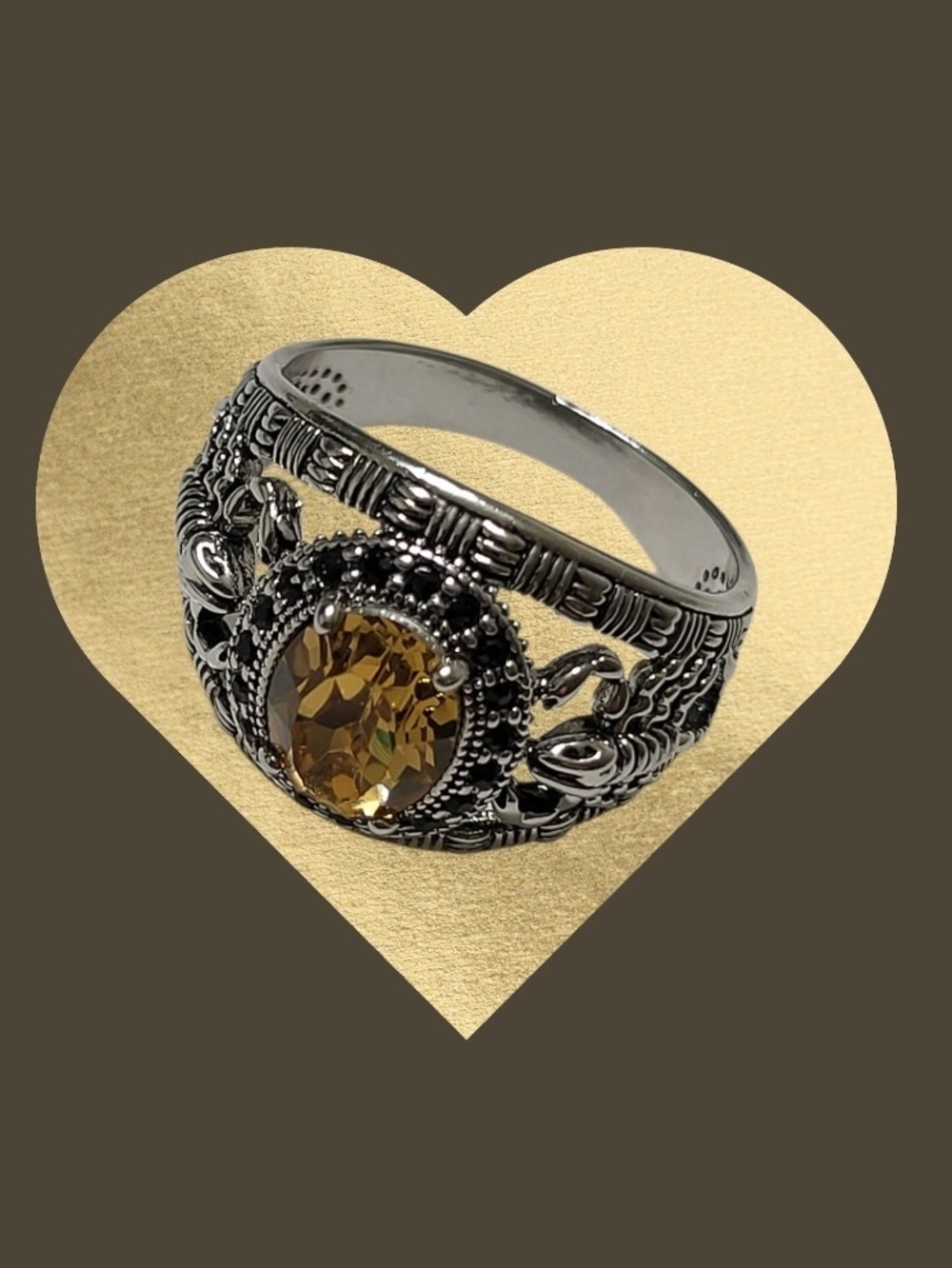 Men's Vintage Gothic Scorpion Ring Symbolizes Power and Protection Sizes 10 & 11